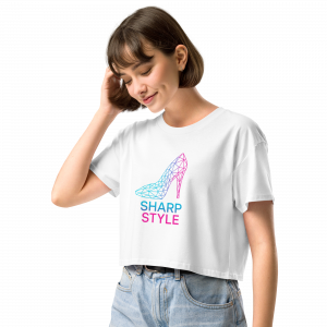 Sharp Style Crop-Top