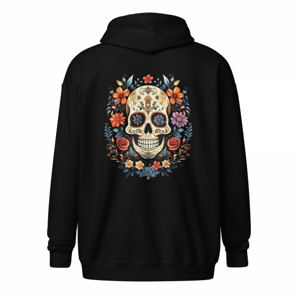 De Los Muertos Zipper Hoodie