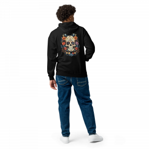 De Los Muertos Zipper Hoodie