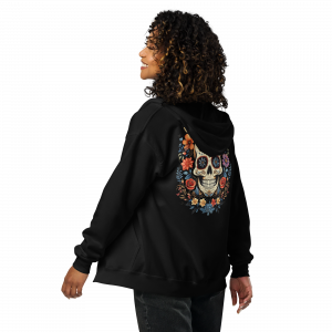 De Los Muertos Zipper Hoodie