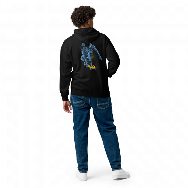 Skating Astronaut Zipper Hoodie – Bild 5