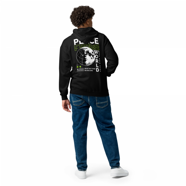 Peace Zipper Hoodie – Bild 2