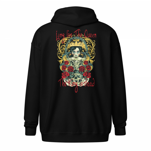 Long live the Queen Zipper Hoodie