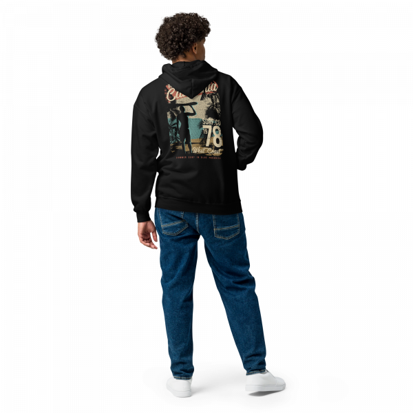 Beach of California Zipper Hoodie – Bild 3