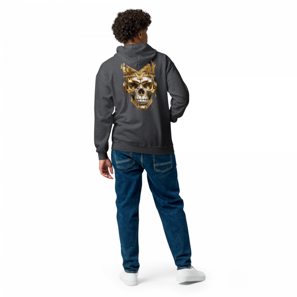 Golden Skull Zipper Hoodie – Bild 6
