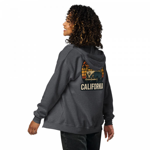 Surf Bus Zipper Hoodie – Bild 3