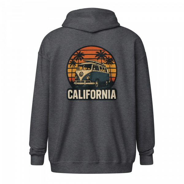 Surf Bus Zipper Hoodie – Bild 7