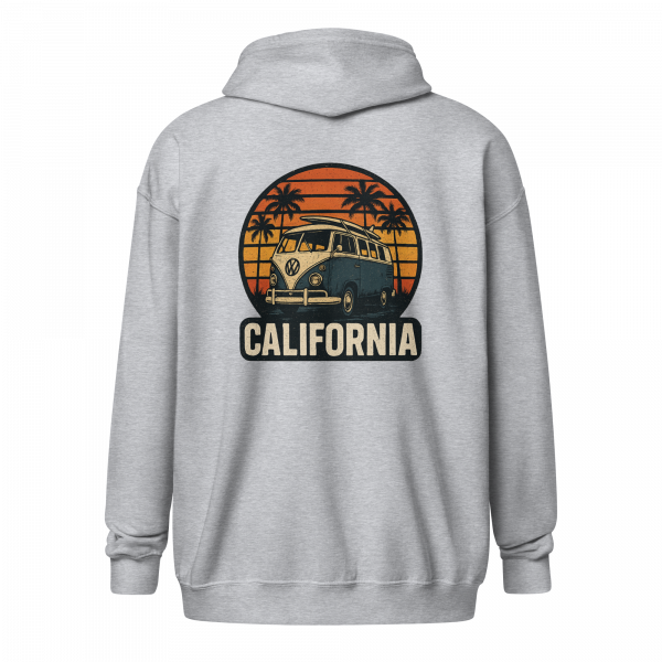 Surf Bus Zipper Hoodie – Bild 9