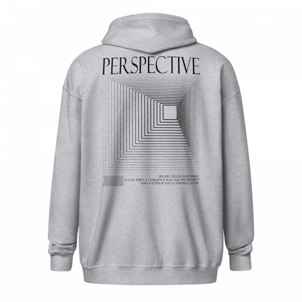 Perspective Zipper Hoodie – Bild 8