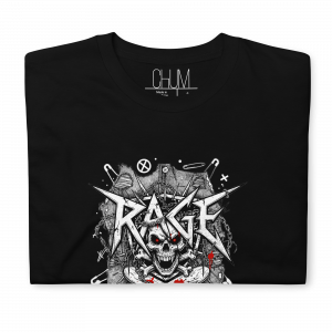 Rage Sk8 Black T-Shirt