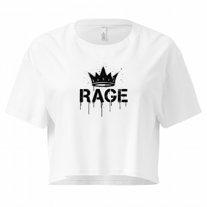 RAGE Black Crown Crop-Top